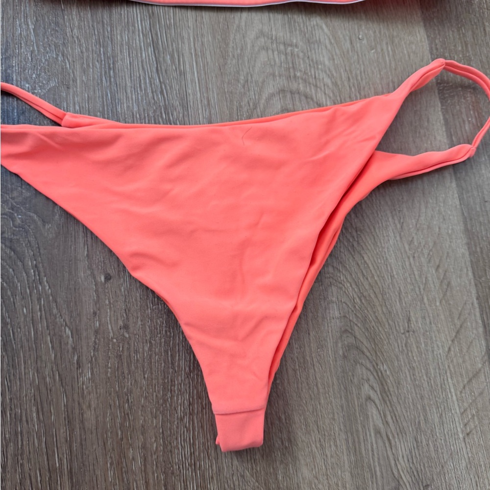 Super Down Orange Bikini Set Small - image 3